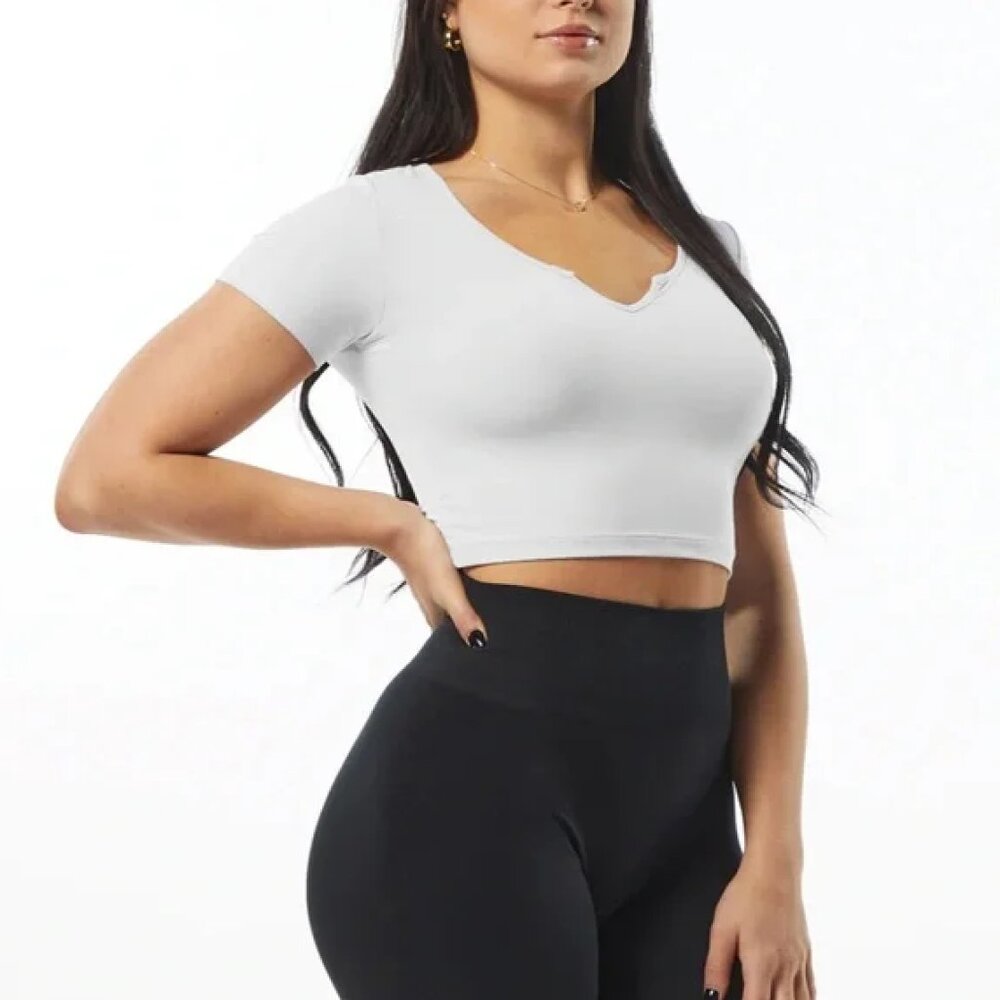 Alphalete Ultrasoft Pinnacle Tee - White